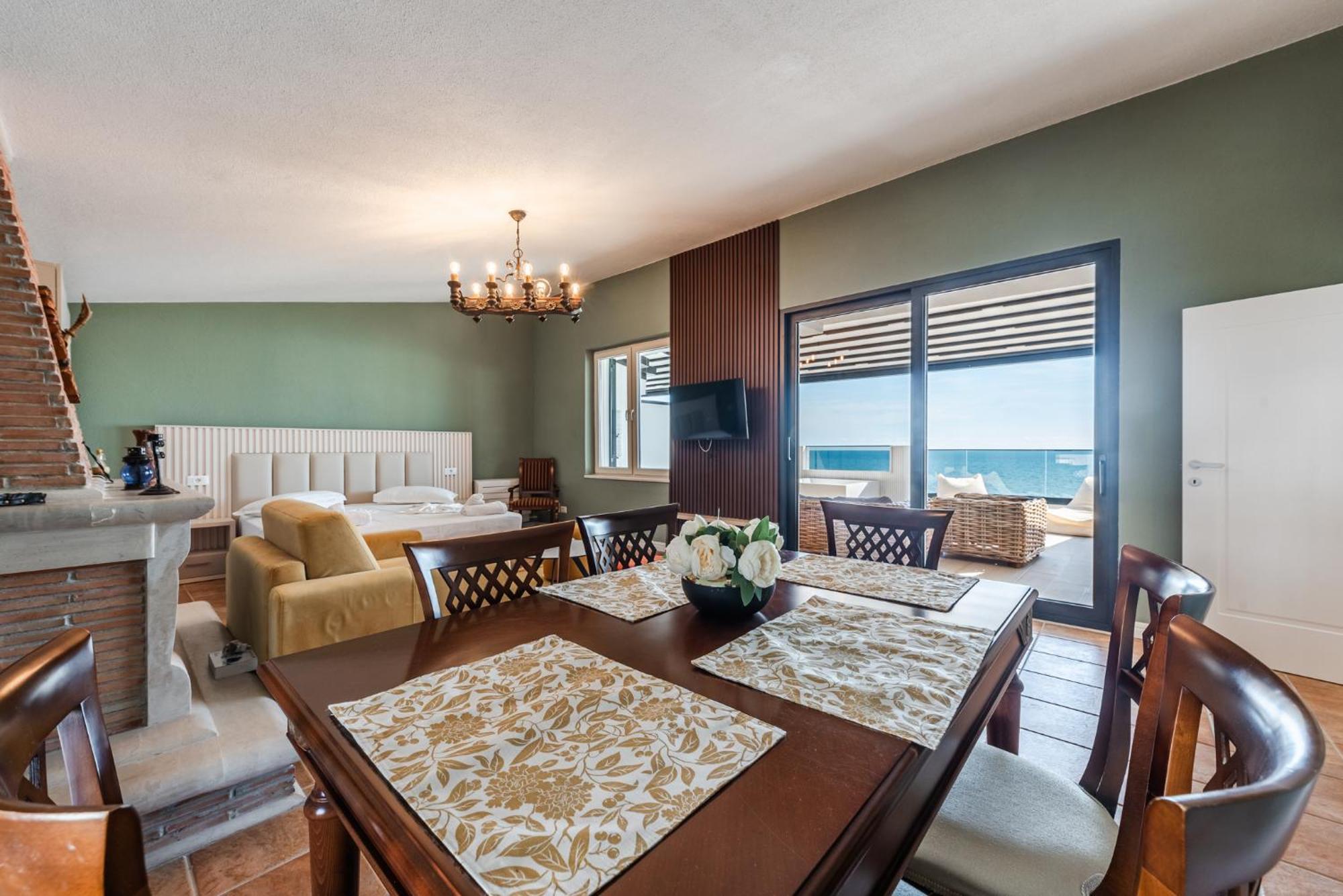 Sea View Apartments Eldo Durrës Quarto foto